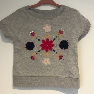 Short Sleeve Sweatshirt